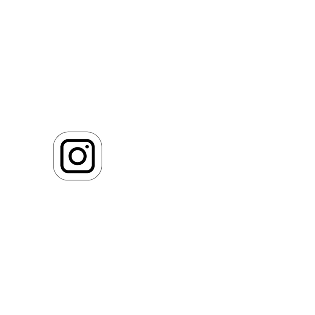 Custom Instagram Handle